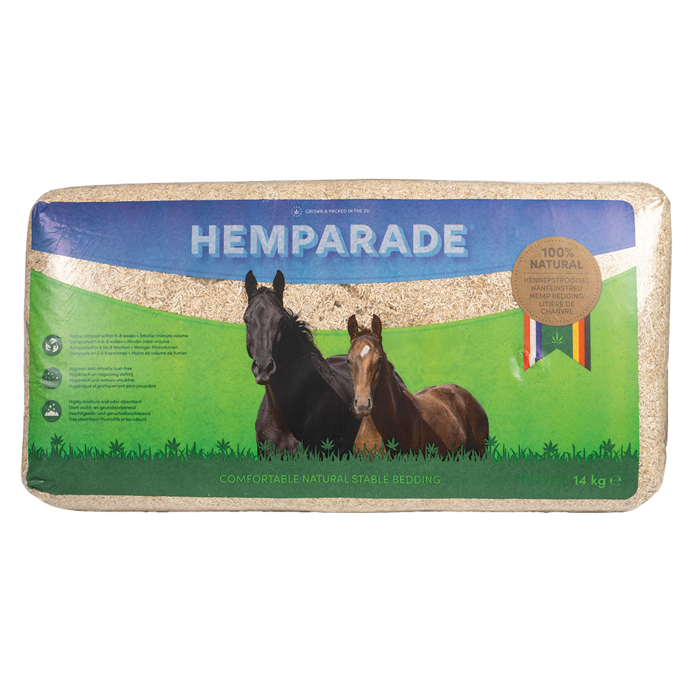 Hemparade Stall-Einstreu - Sparpaket: 2 x 14 kg von Hemparade