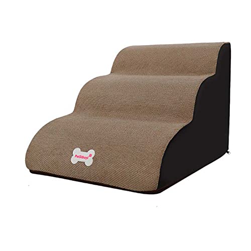 Hengz 40 x 60 x 40 cm Hundetreppe, rutschfeste Bettleiter für mittelgroße und kleine Hunde, Kletterhilfe, abnehmbare, verdeckte Stufen für Haustiere, Welpen, Rampen, Treppen. von Hengz