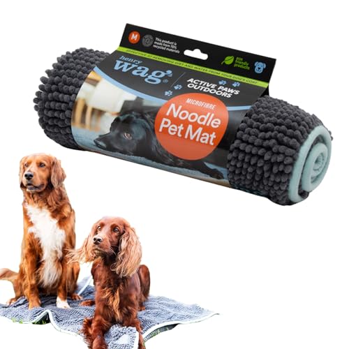 Henry Wag Mikrofaser-Fransenmatte Extragroß (XL) 100 x 80cm von Henry Wag