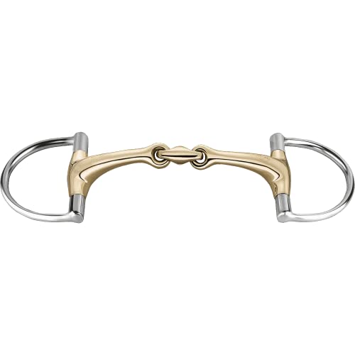 Sprenger Dynamic RS - Hunter Jumper D-Ring, 14 mm doppelt gebrochen - Sensogan, 115 mm Weite von Herm Sprenger