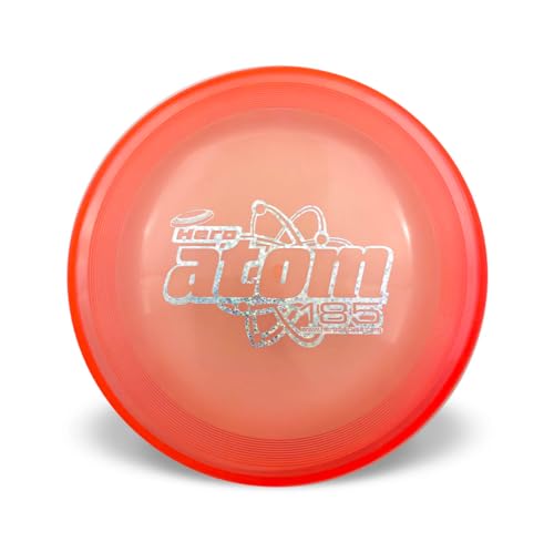 SuperAtom 185 Hunde Frisbee, Outdoor Hundespielzeug und Mini Frisbee für Hunde, Weiche Frisbee Candy Kunststoff Hund Flugscheibe (Rosa) von Hero Disc USA