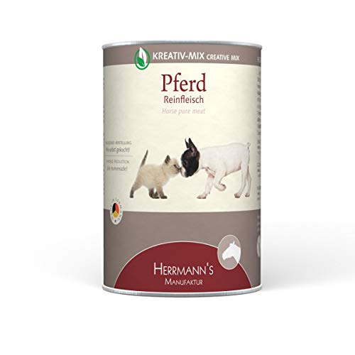 Herrmann's | Herrmanns Hundefutter Reinfleisch Pferd 400g | 12 x 400 g von Herrmann's