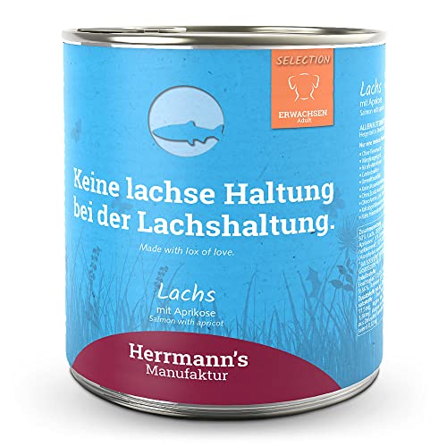 Selection Lachs für Erwachsene, Aprikose, 800 g von Wolfsblut