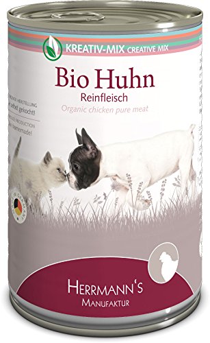 Herrmanns Bio Huhn 100 Prozent, 12er Pack (12 x 400 g) von Herrmanns