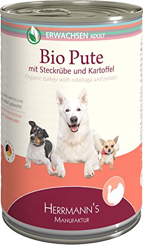 Herrmanns Pute mit Steckrüben und Kartoffeln, 12er Pack (12 x 400 g) von Herrmanns