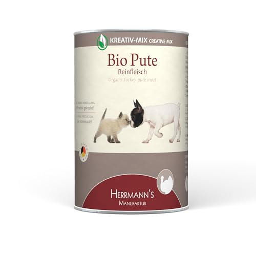 Herrmanns Dog Reinfleisch Bio-Pute 400g (Menge: 12 je Bestelleinheit) von Herrmanns Manufaktur