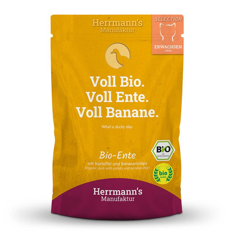 Herrmann's | Bio Ente mit Kartoffeln & Banane | Selection Adult | 20 x 100 g von Herrmanns