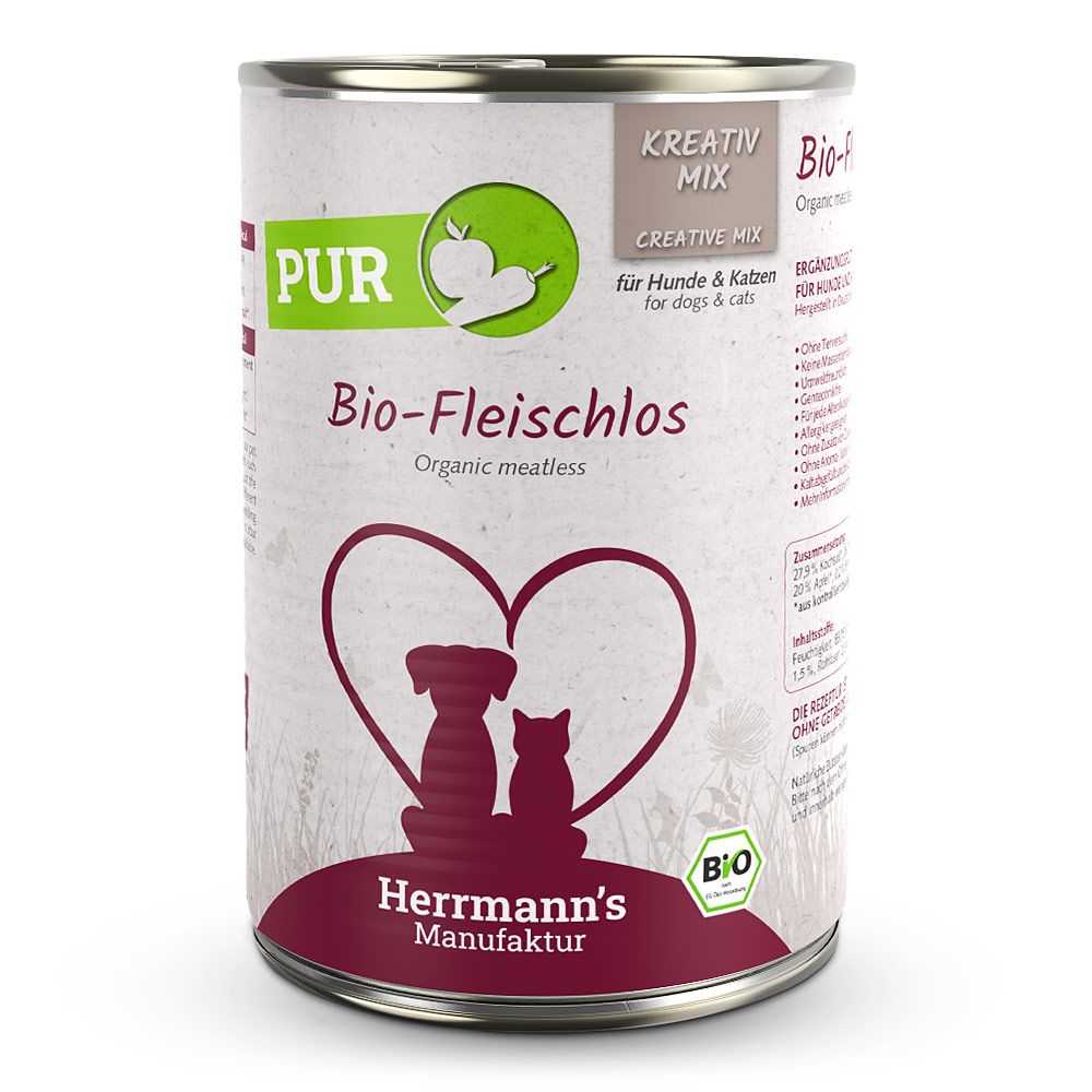 Herrmann's | Bio Fleischlos | Kreativ-Mix | 12 x 400 g von Herrmanns