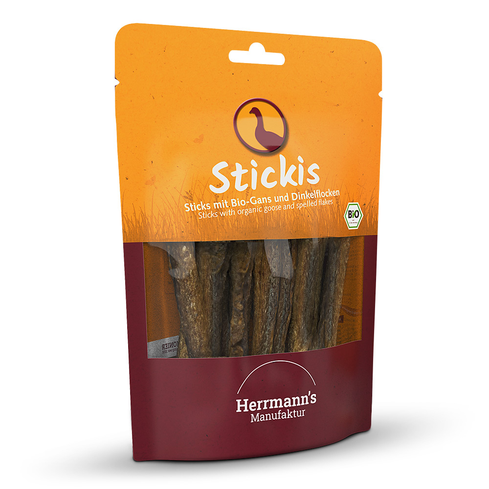 Herrmann's | Bio Gans mit Dinkelflocken | Stickis | 80 g von Herrmanns