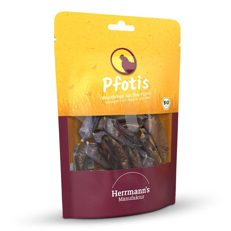 Herrmann's | Bio Hühnerwürstchen | Pfotis | 80 g von Herrmanns