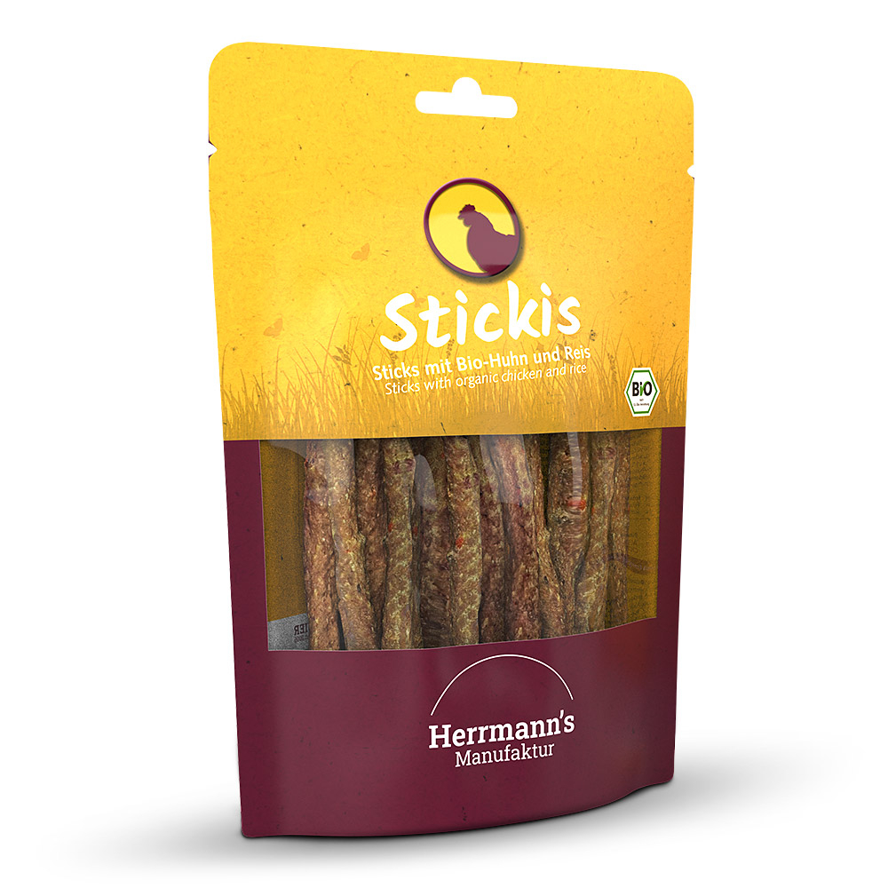 Herrmann's | Bio Huhn mit Reis | Stickis | 80 g von Herrmanns