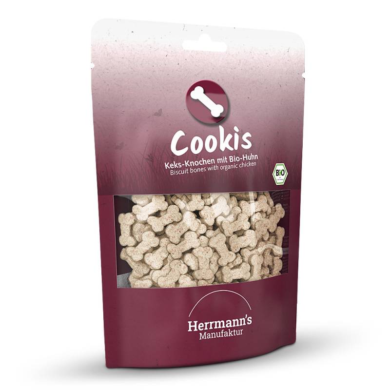 Herrmann's | Bio Miniknochen | Cookis | 100 g von Herrmanns