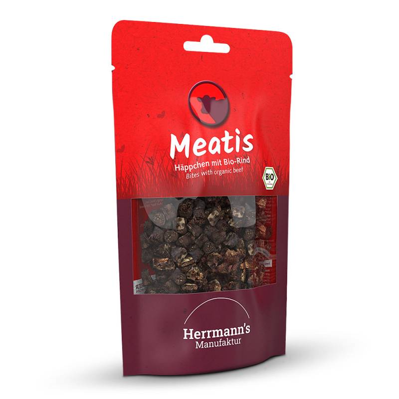 Herrmann's | Bio Rind mit Hirse | Meatis | 6 x 80 g von Herrmanns