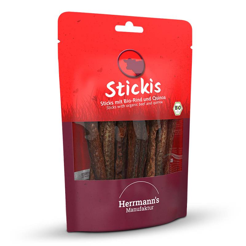 Herrmann's | Bio Rind mit Quinoa | Stickis | 6 x 80 g von Herrmanns