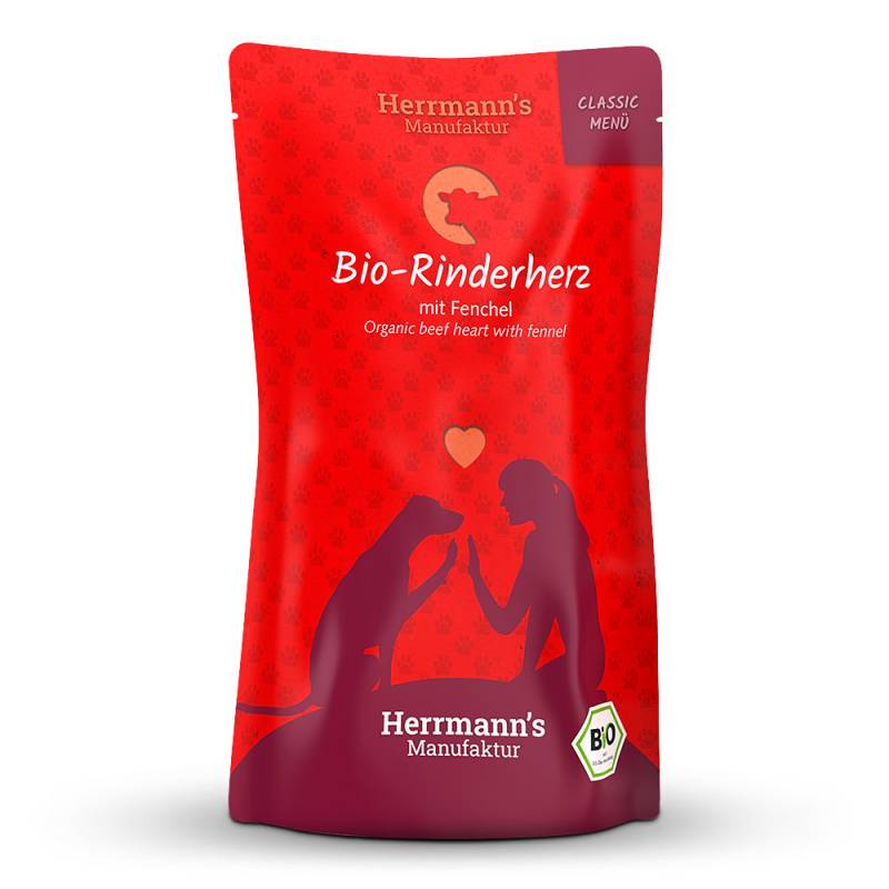 Herrmann's | Bio-Rinderherz mit Fenchel | Classic | 12 x 130 g von Herrmanns