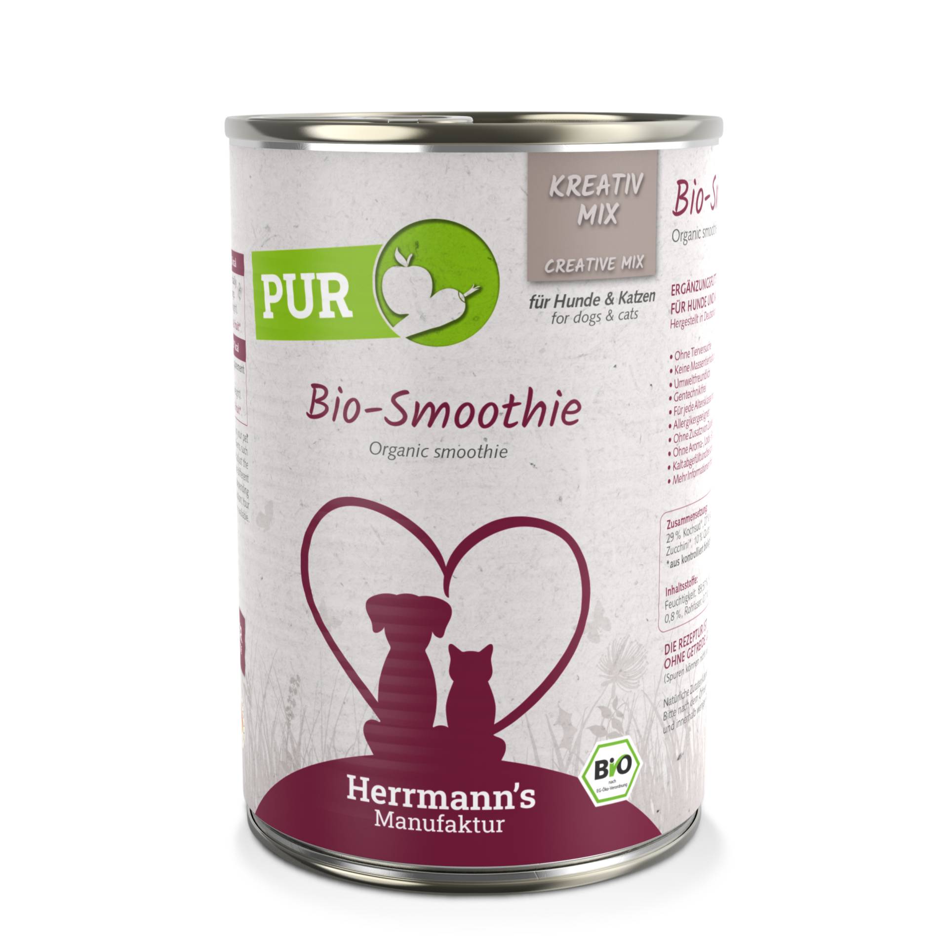 Herrmann's | Bio Smoothie | Kreativ-Mix | 12 x 400 g von Herrmanns