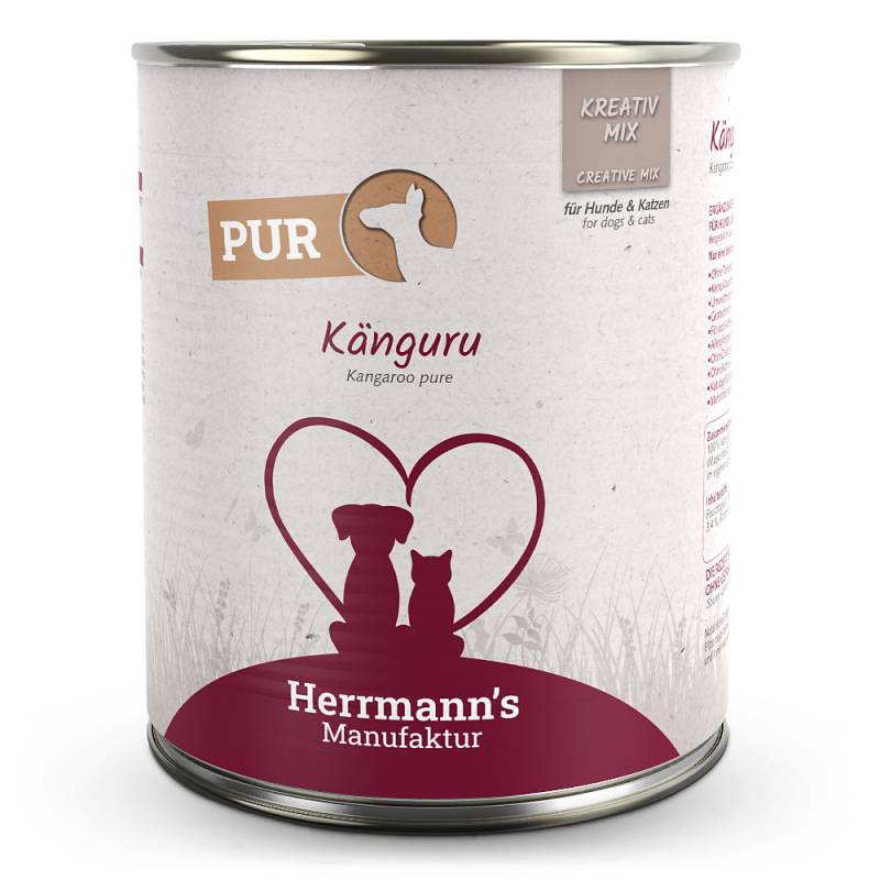 Herrmann's | Känguru Reinfleisch | Kreativ-Mix | 24 x 800 g von Herrmanns