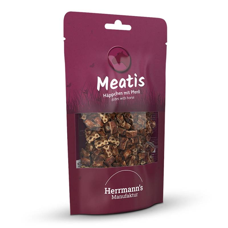 Herrmann's | Pferd mit Hirse | Meatis | 6 x 80 g von Herrmanns