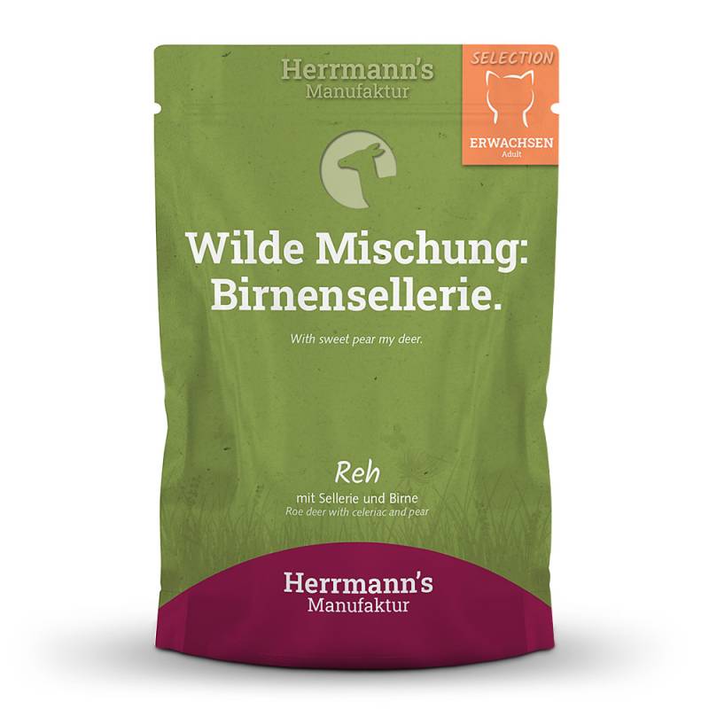 Herrmann's | Reh mit Sellerie und Birne | Selection Adult | 20 x 100 g von Herrmanns