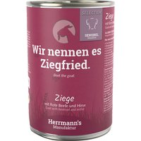 Herrmann's Selection Sensitive 12 x 400 g - Ziege mit Bio-Roter Bete & Bio-Hirse von Herrmanns