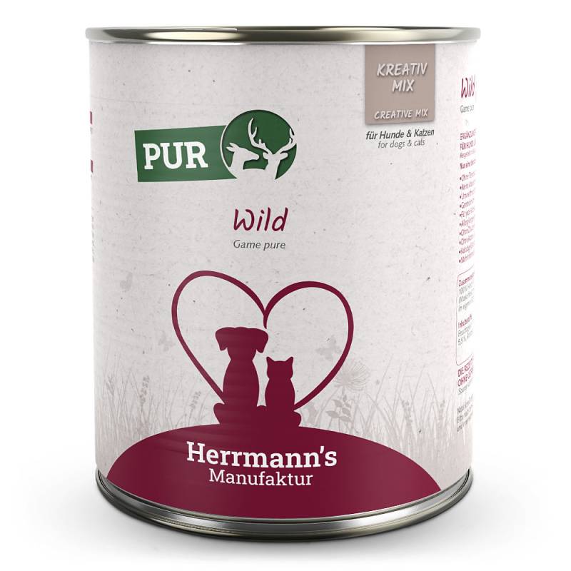 Herrmann's | Wild Reinfleisch | Kreativ-Mix | 12 x 800 g von Herrmanns