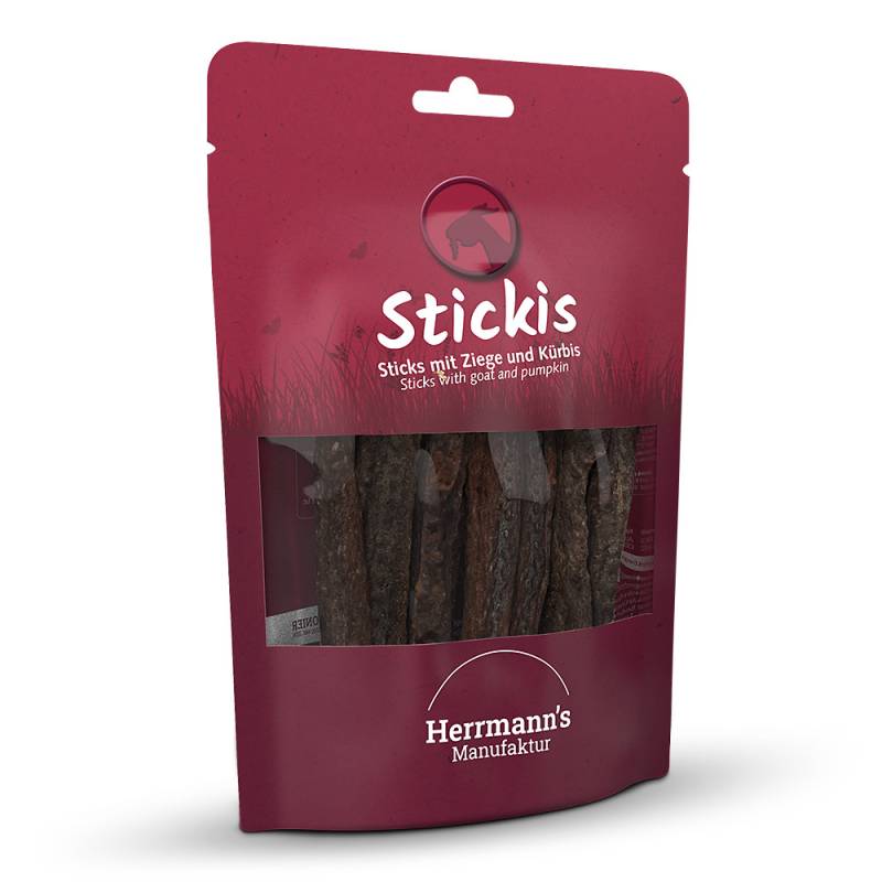 Herrmann's | Ziege mit Kürbis | Stickis | 6 x 80 g von Herrmanns