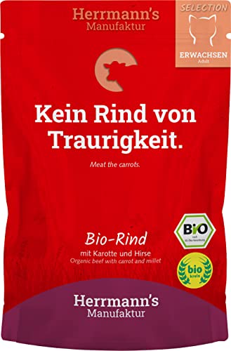 Herrmanns Rind mit Karotten und Hirse, 20er Pack (20 x 100 g) von Herrmanns