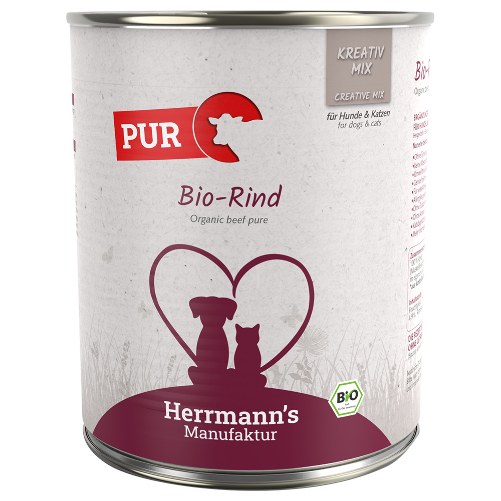 Sparpaket Herrmann´s Bio-Reinfleisch 12 x 800 g - Bio-Rind von Herrmanns