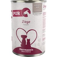 Sparpaket Herrmann's Bio-Reinfleisch 24 x 400 g - Ziege von Herrmanns