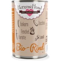 HerzensHund Adult 12x400g Bio Rind von HerzensHund