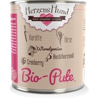 HerzensHund Adult 6x800g Bio Pute von HerzensHund