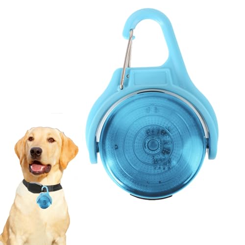 Heshi Nachtlichthalsband für Hunde | Wiederaufladbares Hundehalsband mit Lichtern | Leuchtende Hundehalsbänder, Haustierhalsband-Licht, LED-Hundehalsband zum Anklipsen in der Nacht von Heshi