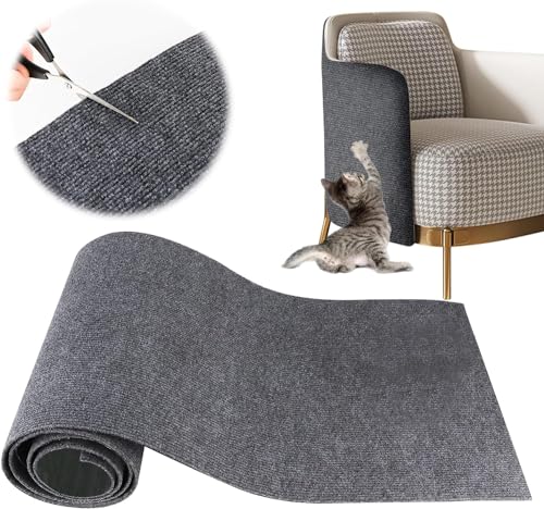 Kratzbrett Katze, Kratzmatte Katze Selbstklebend, Kratzschutz Sofa Katze, Kratzbrett Katzen kratzschutz, Katzenkratzmatte, AntiKratz Tape für Möbel Couch Sofa Wand Tür Schutz von Heyzeibo