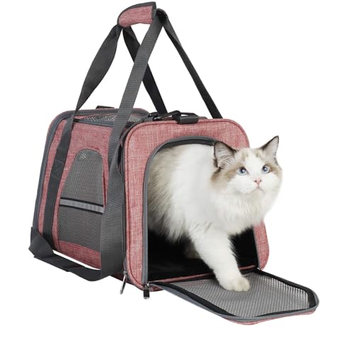 Transportbox Katze Katzen Transportboxen, Faltbare katzentasche transporttasche, hundetragetasche Transporttasche mit Einstellbar Schultergurt katzenbox Transportbox Katze Katzen Transportboxen, Faltbare katzentasche transporttasche, hundetragetasche Transporttasche mit Einstellbar Schultergurt katzenbox von HiCaptain