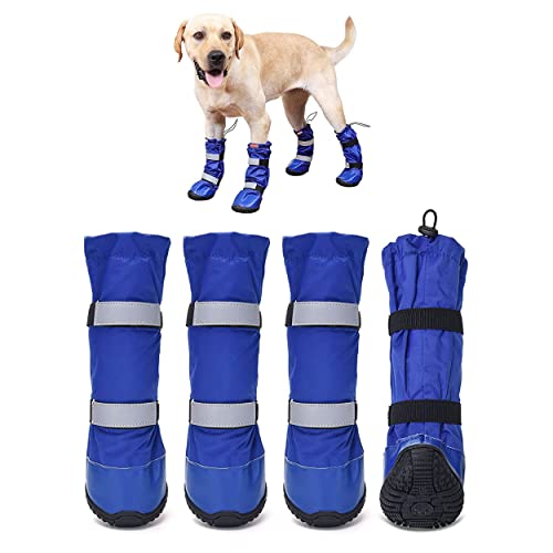 HiPaw Winterstiefel, wasserdicht, rutschfeste Gummisohle, für Schnee, Regen von HiPaw