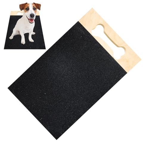 Hiemible Hundekralle Schleifbrett - Hundepflege Sandpapier Zum Schleifen Von Krallen,Strapazierfähiges Holzbrett Mit Sanftem Schleifteil Kein Abrieb Für Krallentrimmen Und Pfotenpflege Bei Haustieren Hiemible Hundekralle Schleifbrett - Hundepflege Sandpapier Zum Schleifen Von Krallen,Strapazierfähiges Holzbrett Mit Sanftem Schleifteil Kein Abrieb Für Krallentrimmen Und Pfotenpflege Bei Haustieren von Hiemible