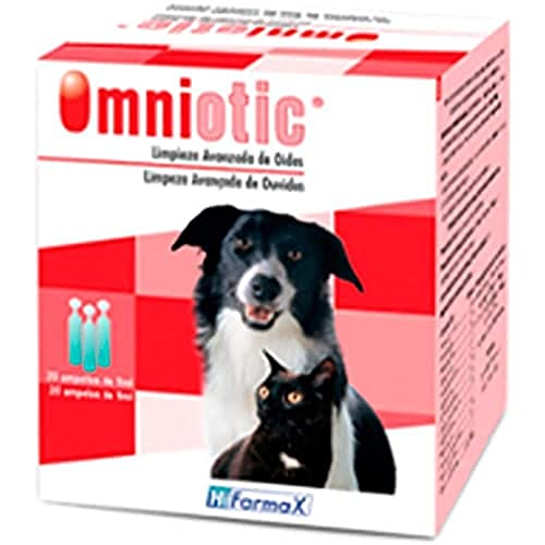 Hifarmax Omniotic Pet Ohrenreiniger, 20 x 5 ml von Hifarmax