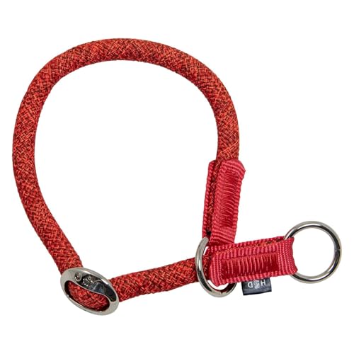 High5Dogs, Orangefarbenes ergonomisches Martingalhalsband für Hunde, verstellbar, langlebig und sicher, optimaler Komfort, Größe L 50 cm, Leuchtend orange Farbe, Freizeitmodell High5Dogs, Orangefarbenes ergonomisches Martingalhalsband für Hunde, verstellbar, langlebig und sicher, optimaler Komfort, Größe L 50 cm, Leuchtend orange Farbe, Freizeitmodell von High5Dogs