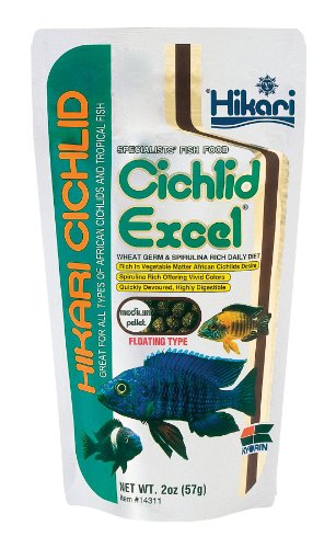 Cichlid Excel 2oz - Medium Pellet von Hikari