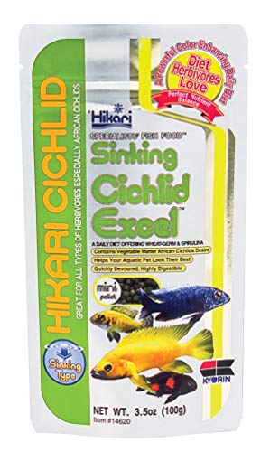 Hikari 49326/1599 Excel Sinking (Cichlid) - Mini, 1x 100g von Hikari