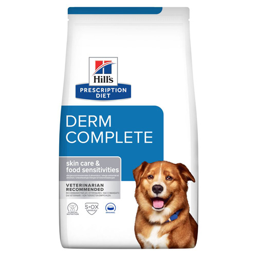 2 x 12 kg Hill's Prescription Diet zum Sonderpreis! - Canine Derm Complete mit Reis & Ei von Hill's Prescription Diet