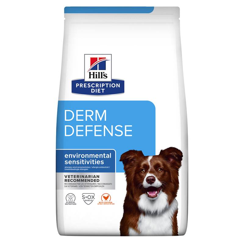 2 x 12 kg Hill's Prescription Diet zum Sonderpreis! - Canine Derm Defense mit Huhn von Hill's Prescription Diet