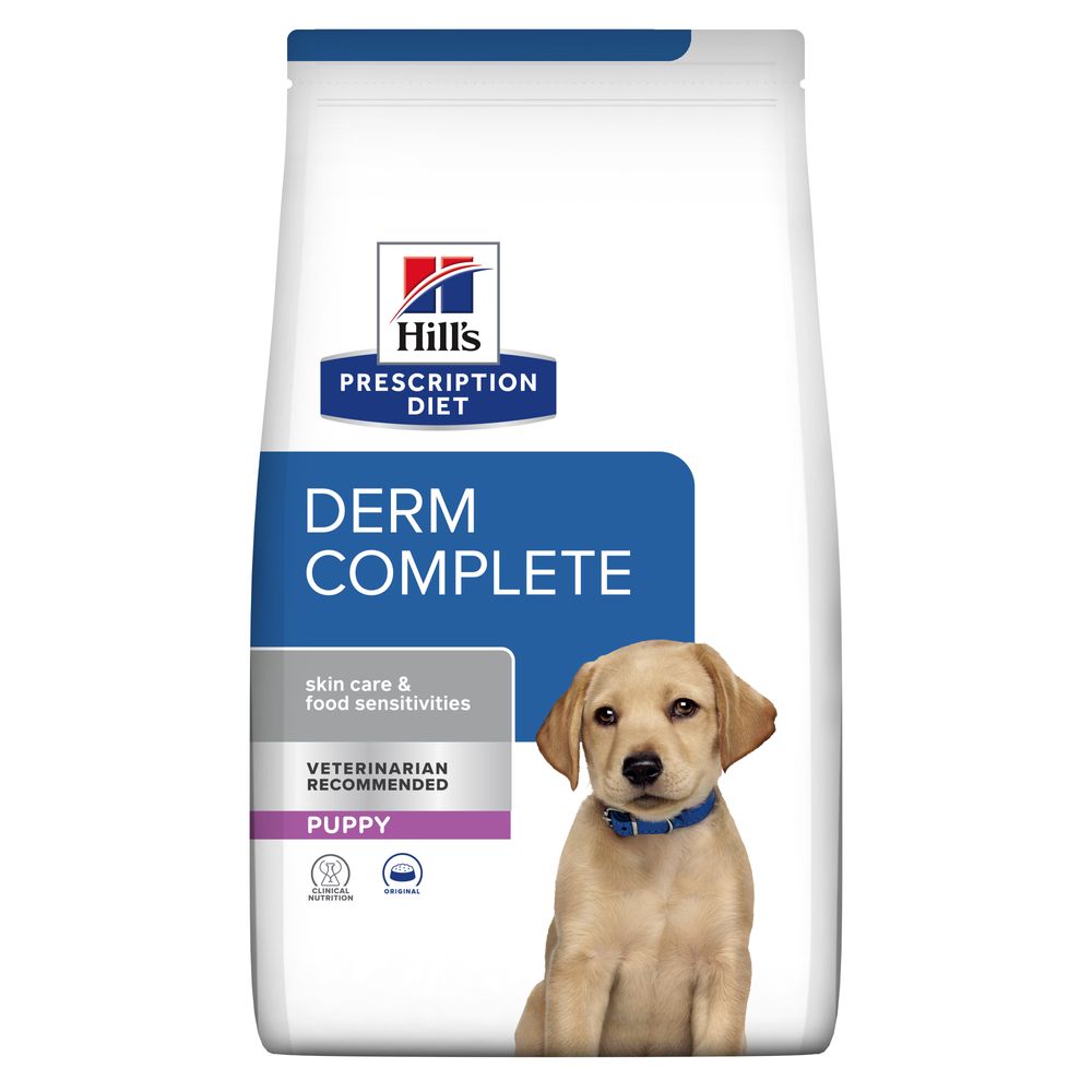 2 x 12 kg Hill's Prescription Diet zum Sonderpreis! - Derm Complete Puppy von Hill's Prescription Diet