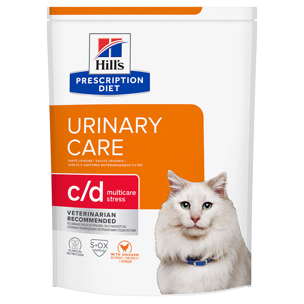 2 x 3 kg Hill's Prescription Diet zum Sonderpreis! - c/d Multicare Stress Urinary Care mit Huhn von Hill's Prescription Diet