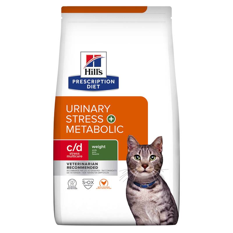 2 x 3 kg Hill's Prescription Diet zum Sonderpreis! - c/d Urinary Stress + Metabolic von Hill's Prescription Diet