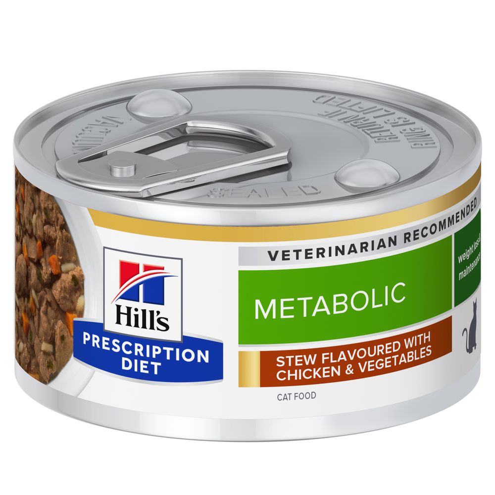 Hill’s Prescription Diet Metabolic Ragout mit Huhn - 24 x 82 g von Hill's Prescription Diet