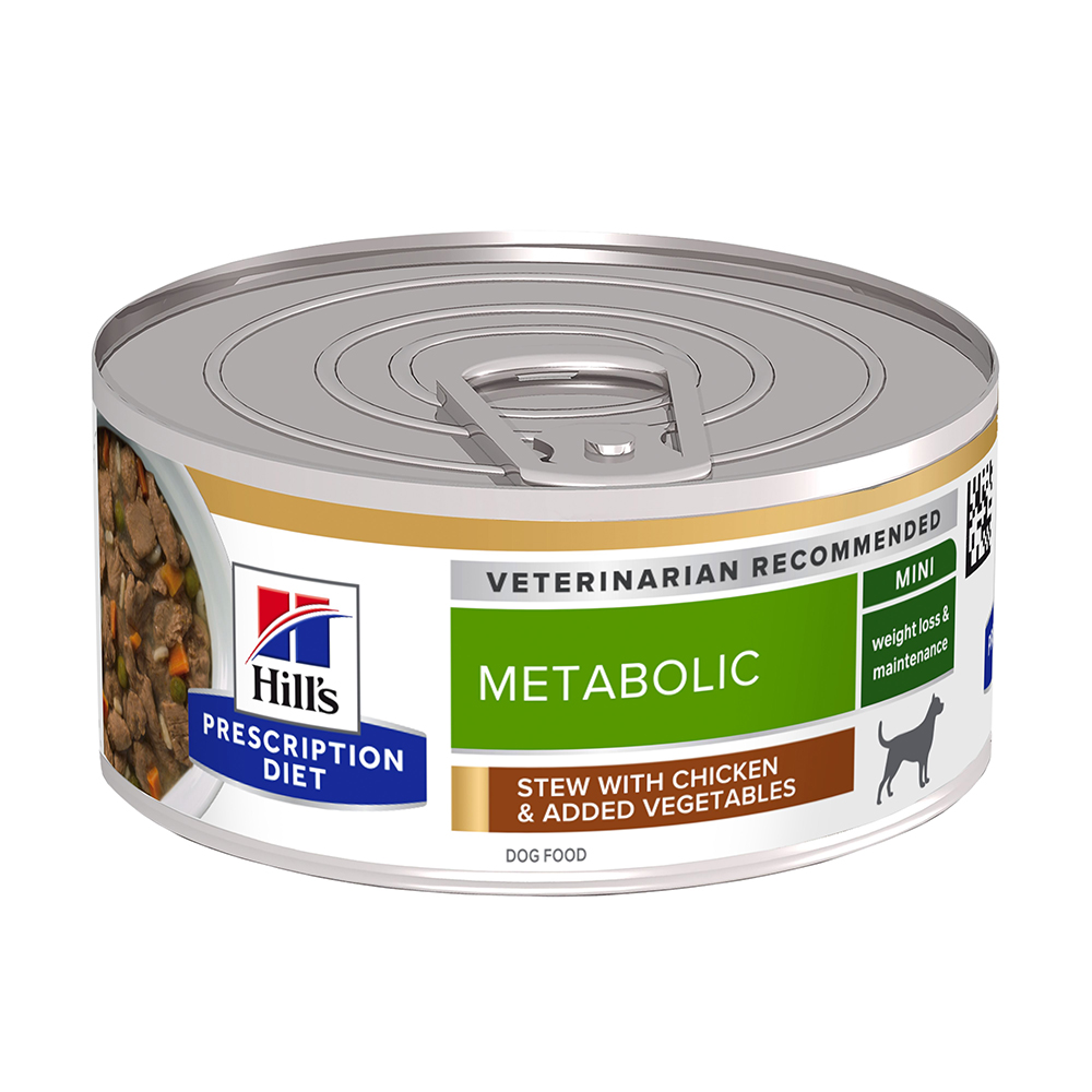 Hill’s Prescription Diet Metabolic Ragout mit Huhn & Gemüse - 48 x 156 g von Hill's Prescription Diet