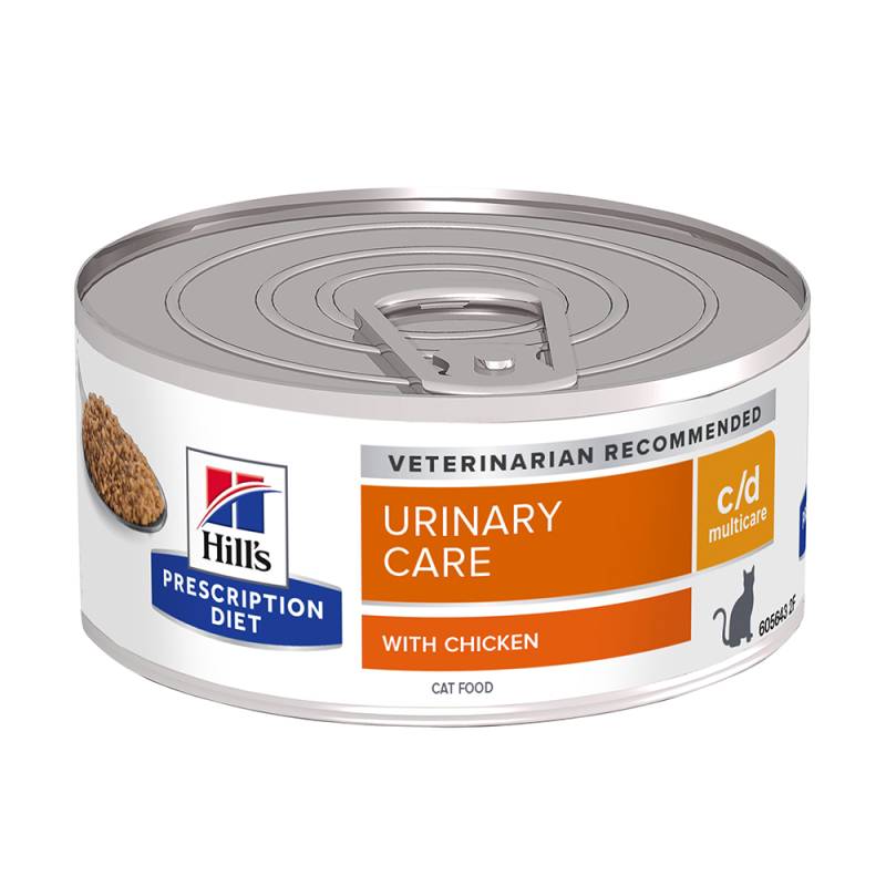 Hill's Prescription Diet c/d Multicare Urinary Care mit Huhn - 6 x 156 g von Hill's Prescription Diet