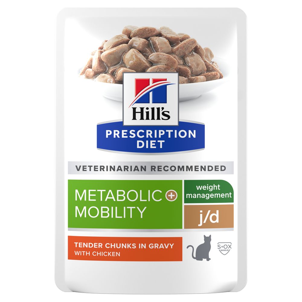 Hill's Prescription Diet j/d Metabolic + Mobility mit Huhn - Sparpaket: 24 x 85 g Hill's Prescription Diet j/d Metabolic + Mobility mit Huhn - Sparpaket: 24 x 85 g von Hill's Prescription Diet