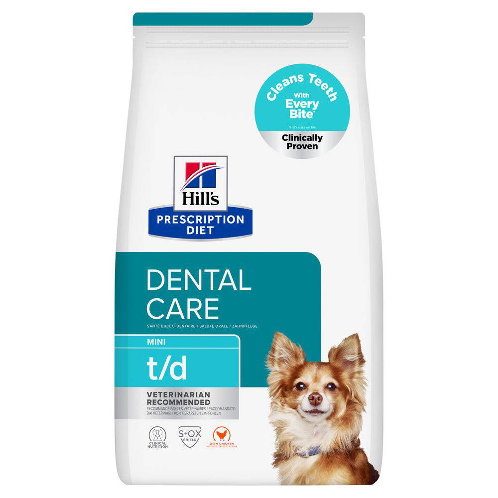 Hill's Prescription Diet t/d Dental Care Mini mit Huhn - 3 kg Hill's Prescription Diet t/d Dental Care Mini mit Huhn - 3 kg von Hill's Prescription Diet